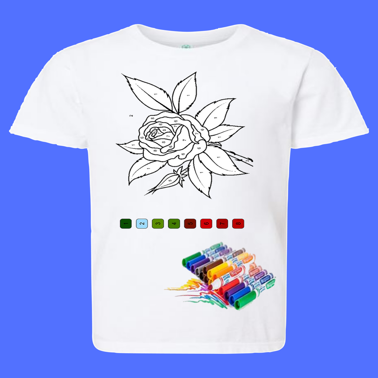 Flower 1 Color By Number