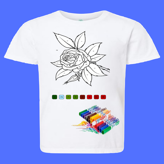 Flower 1 Color By Number